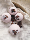 Pink bath ball L