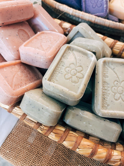 Savon gommage offert