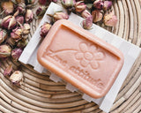 Natural rose soap