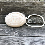 Savon naturel avec corde